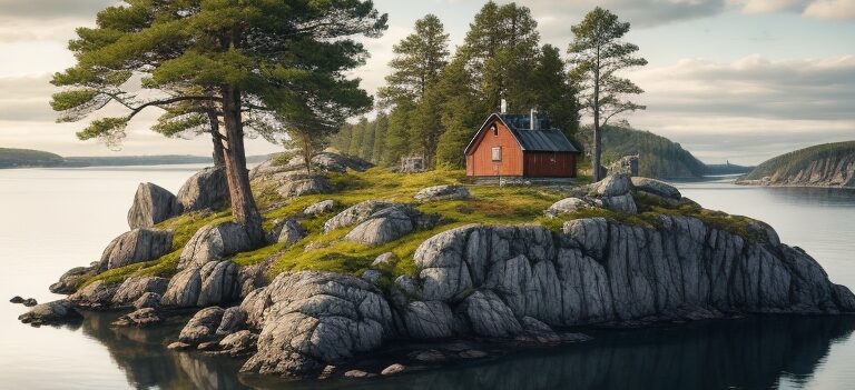 DreamShaper_v7_swedish_archipelago_mysterious_1